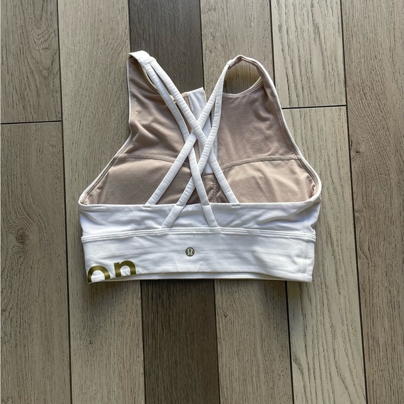 lululemon athletica White Sleeveless Crop Tank Top - Picture 2 of 5